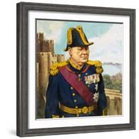 Sir Winston Churchill, 1942-45-null-Framed Giclee Print