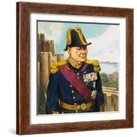 Sir Winston Churchill, 1942-45-null-Framed Giclee Print