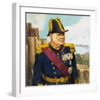 Sir Winston Churchill, 1942-45-null-Framed Giclee Print