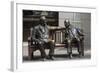 Sir Winston Churchill and President Eisenhower in Mayfair, London, England, United Kingdom-James Emmerson-Framed Photographic Print