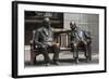 Sir Winston Churchill and President Eisenhower in Mayfair, London, England, United Kingdom-James Emmerson-Framed Photographic Print