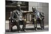 Sir Winston Churchill and President Eisenhower in Mayfair, London, England, United Kingdom-James Emmerson-Mounted Photographic Print