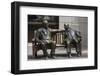 Sir Winston Churchill and President Eisenhower in Mayfair, London, England, United Kingdom-James Emmerson-Framed Photographic Print