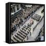 Sir Winston Churchill Funeral Procession-null-Framed Stretched Canvas