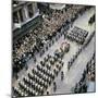 Sir Winston Churchill Funeral Procession-null-Mounted Photographic Print