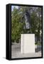 Sir Winston Churchill Memorial Statue, Parliament Square, London, 2005-Peter Thompson-Framed Stretched Canvas