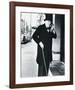 Sir Winston Churchill Outside Claridges Hotel-Unknown The Chelsea Collection-Framed Art Print