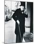 Sir Winston Churchill Outside Claridges Hotel-Unknown The Chelsea Collection-Mounted Art Print