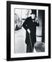 Sir Winston Churchill Outside Claridges Hotel-Unknown The Chelsea Collection-Framed Art Print