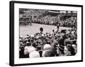 Sir Winston Churchill, Trooping the Color-Toni Frissell-Framed Photo