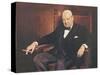 Sir Winston Churchill-Arthur Pan-Stretched Canvas