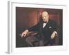 Sir Winston Churchill-Arthur Pan-Framed Art Print
