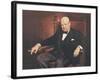 Sir Winston Churchill-Arthur Pan-Framed Art Print