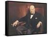 Sir Winston Churchill-Arthur Pan-Framed Stretched Canvas