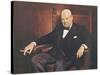 Sir Winston Churchill-Arthur Pan-Stretched Canvas