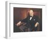 Sir Winston Churchill-Arthur Pan-Framed Art Print