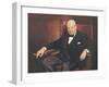 Sir Winston Churchill-Arthur Pan-Framed Premium Giclee Print