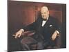 Sir Winston Churchill-Arthur Pan-Mounted Premium Giclee Print