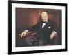 Sir Winston Churchill-Arthur Pan-Framed Art Print