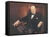 Sir Winston Churchill-Arthur Pan-Framed Stretched Canvas