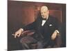 Sir Winston Churchill-Arthur Pan-Mounted Art Print