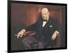 Sir Winston Churchill-Arthur Pan-Framed Art Print