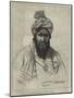 Sirdar Abdul Khalik Khan, Chief of Bezoot-William 'Crimea' Simpson-Mounted Premium Giclee Print