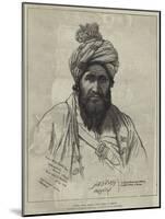 Sirdar Abdul Khalik Khan, Chief of Bezoot-William 'Crimea' Simpson-Mounted Giclee Print