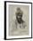 Sirdar Abdul Khalik Khan, Chief of Bezoot-William 'Crimea' Simpson-Framed Giclee Print