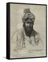 Sirdar Abdul Khalik Khan, Chief of Bezoot-William 'Crimea' Simpson-Framed Stretched Canvas