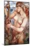 Siren/Mermaid Ligeia-Dante Gabriel Rossetti-Mounted Art Print