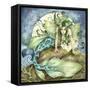 Siren-Linda Ravenscroft-Framed Stretched Canvas