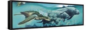 Sirens ‘A Sea-Durwood Coffey-Framed Stretched Canvas