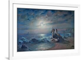 Sirens By The Sea-Victor Karlovich Shtemberg-Framed Art Print