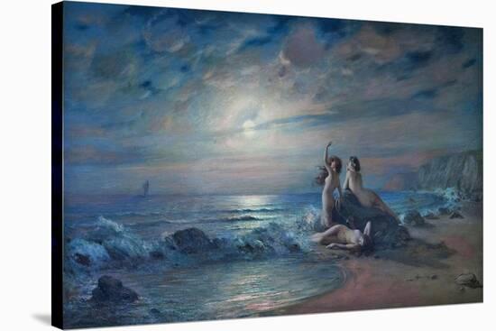 Sirens By The Sea-Victor Karlovich Shtemberg-Stretched Canvas