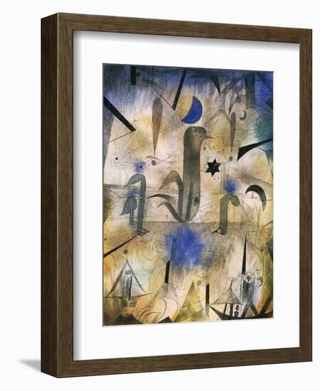 Sirens of Ships, 1917-Paul Klee-Framed Giclee Print