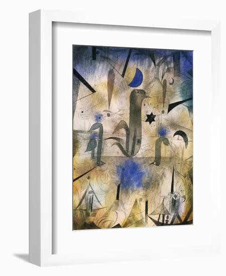 Sirens of Ships, 1917-Paul Klee-Framed Giclee Print