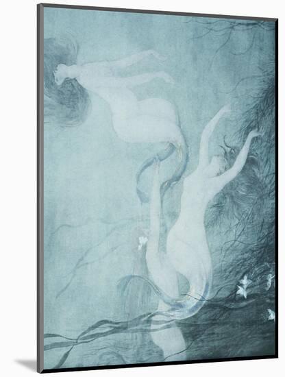 Sirens, Watercolour, 1897, French-Louis Maurice Boutet De Monvel-Mounted Giclee Print