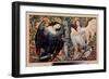 Sirin Et Alkonost, Une Chanson De Joie Et De Chagrin (Sirin and Alkonost, A Song of Joy and Sorrow)-Victor Mikhailovich Vasnetsov-Framed Giclee Print