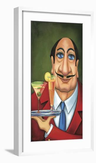 Sirio the Waiter-Will Rafuse-Framed Giclee Print