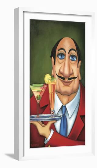 Sirio the Waiter-Will Rafuse-Framed Giclee Print