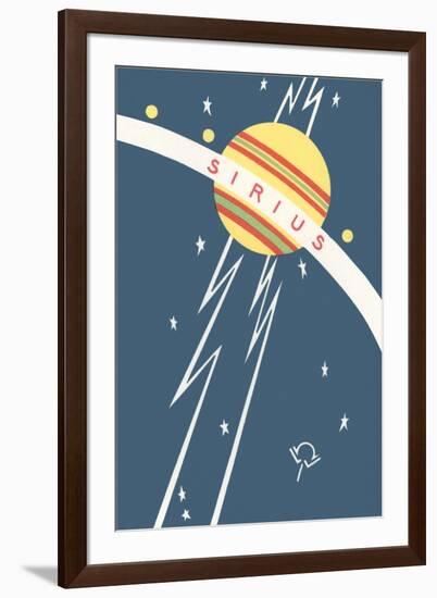 Sirius and Planet-null-Framed Giclee Print