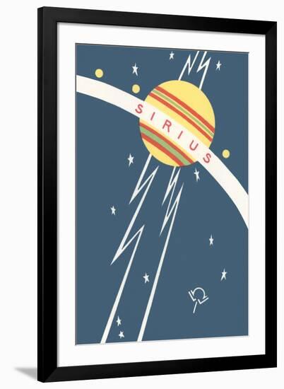 Sirius and Planet-null-Framed Giclee Print