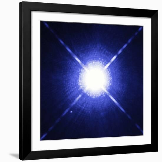 Sirius Binary Star System-H. Bond-Framed Photographic Print