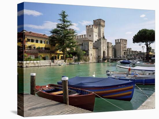 Sirmione, Lago Di Garda, Lombardia, Italian Lakes, Italy-Gavin Hellier-Stretched Canvas