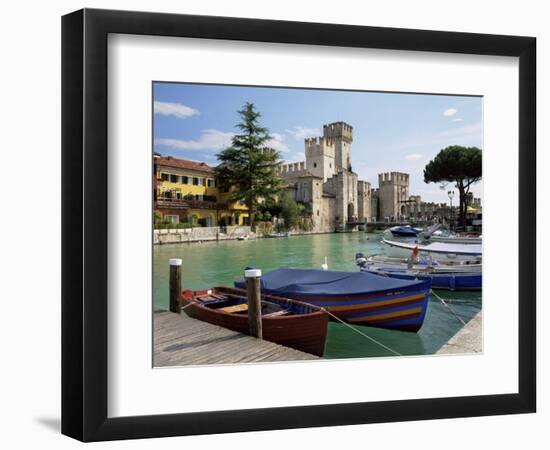 Sirmione, Lago Di Garda, Lombardia, Italian Lakes, Italy-Gavin Hellier-Framed Photographic Print