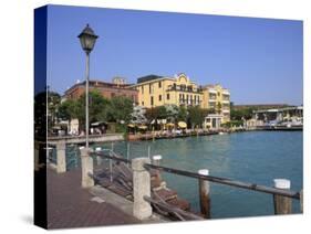 Sirmione, Lake Garda, Italian Lakes, Lombardy, Italy, Europe-Vincenzo Lombardo-Stretched Canvas