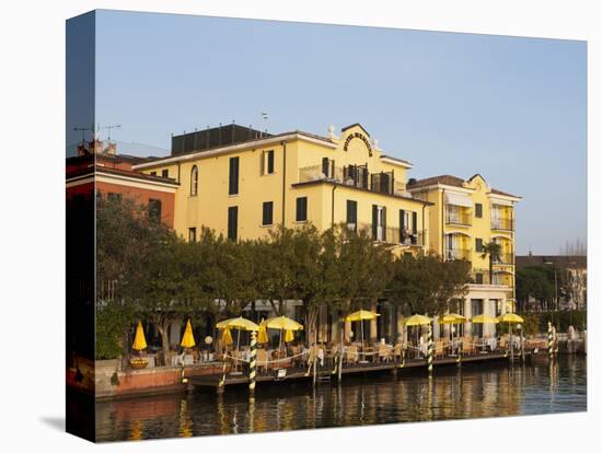 Sirmione, Lake Garda, Lombardy, Italian Lakes Italy, Europe-Sergio Pitamitz-Stretched Canvas