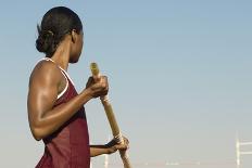 Female Athlete Preparing for Pole Jump-sirtravelalot-Photographic Print