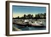 Sis Kroatien, Stari Grad, Lastkähne, Szava, Kanal-null-Framed Giclee Print